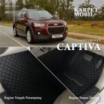 Karpet Mobil Chevrolet Captiva tahun 2016-2021 full bagasi - Coating Mobil Jakarta Selatan