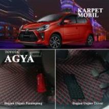 karpet mobil toyota agya 2012-2016 dan 2017-2020 full bagasi - Coating Mobil Jakarta Selatan