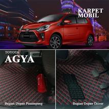 karpet mobil toyota agya 2012-2016 dan 2017-2020 full bagasi - Coating Mobil Jakarta Selatan
